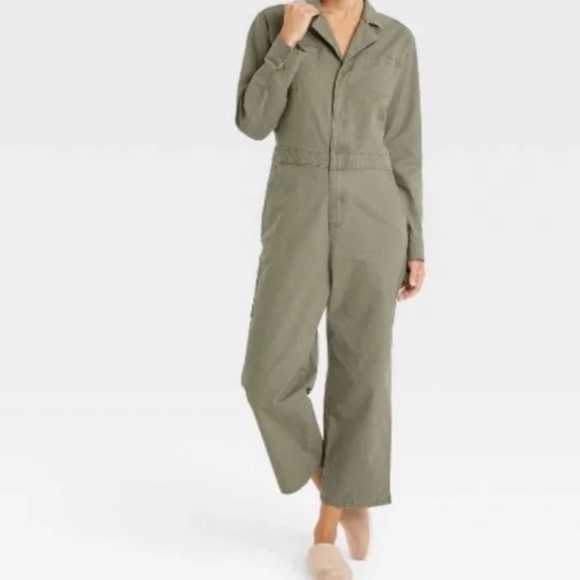 Target Olive Women's Jumpsuit - Picture 1 of 3